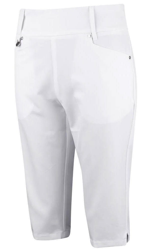 Island Green Ladies 4 Way Stretch City Bermuda Pull On Shorts