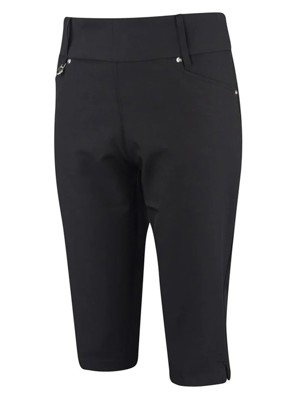 Island Green Ladies Stretch Bermuda Pull On Shorts
