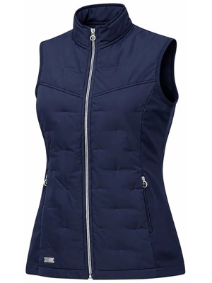 Island Green Ladies Quilted Padded Gilet