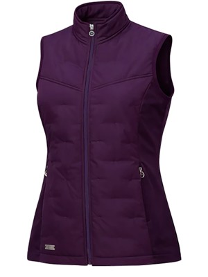 Island Green Ladies Quilted Padded Gilet
