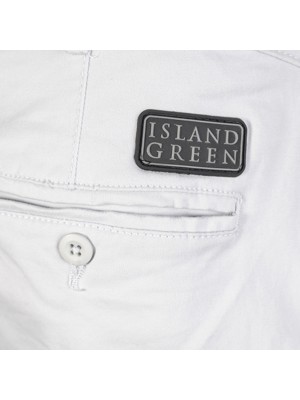 Island Green Mens Stretch Tapered Fit Cotton Stretch Trousers