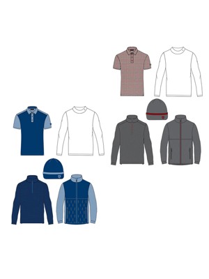 Island Green Mens Professional Winter Clothing Bundle Pack