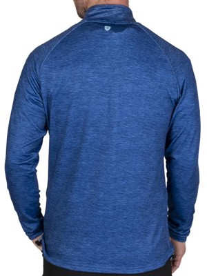Island Green Mens Raglan Sleeve 1/4 Zip Top Layer Pullover