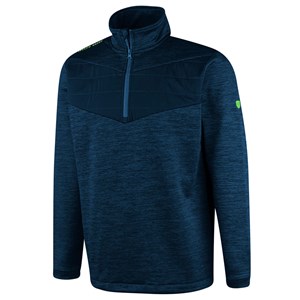 Island Green Mens Top Layer With Padded Yoke Pullover