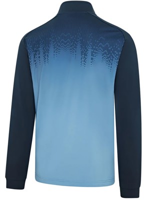 Island Green Mens Raglan Sleeve Printed 1/4 Zip Pullover - SALE