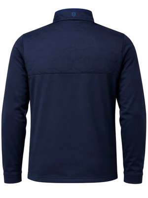 Island Green Mens Quilted Lined Pullover
