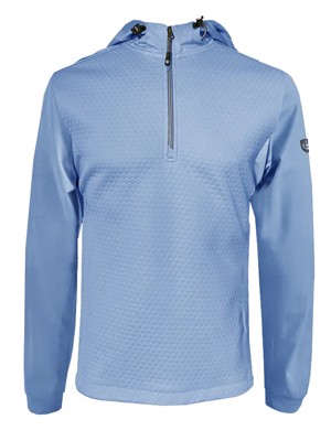 Island Green Mens 1/4 Zip Technical Hoodie