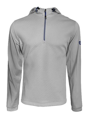 Island Green Mens 1/4 Zip Technical Hoodie