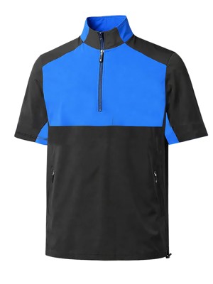 Island Green Mens Short Sleeve Waterproof Windstopper Jacket