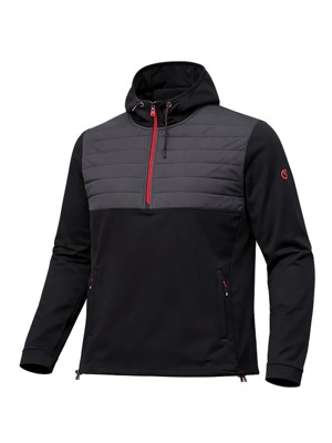 Island Green Mens Padded Technical Hoodie