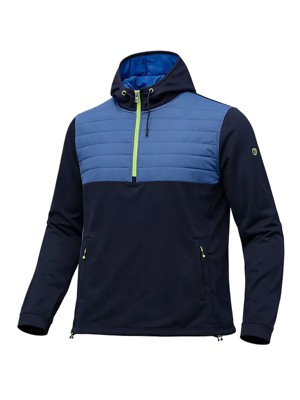 Island Green Mens Padded Technical Hoodie