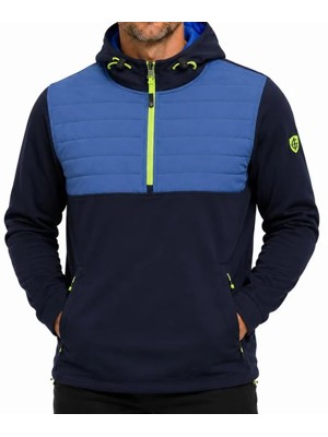 Island Green Mens Padded Technical Hoodie