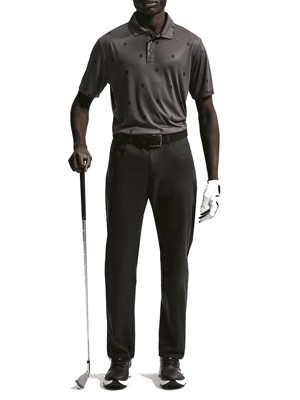 Nike Mens Drit-Fit Par 5 Icon Stack Print Polo Shirt - SALE