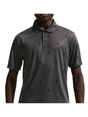 Nike Mens Drit-Fit Par 5 Icon Stack Print Polo Shirt - SALE