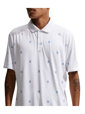 Nike Mens Drit-Fit Par 5 Icon Stack Print Polo Shirt - SALE