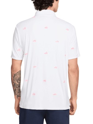 Nike Mens Dri-Fit Par Shoe Emblem Polo Shirt
