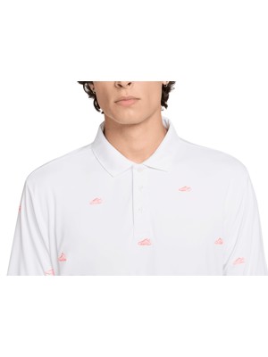 Nike Mens Dri-Fit Par Shoe Emblem Polo Shirt