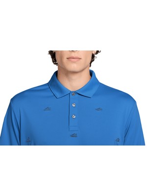 Nike Mens Dri-Fit Par Shoe Emblem Polo Shirt