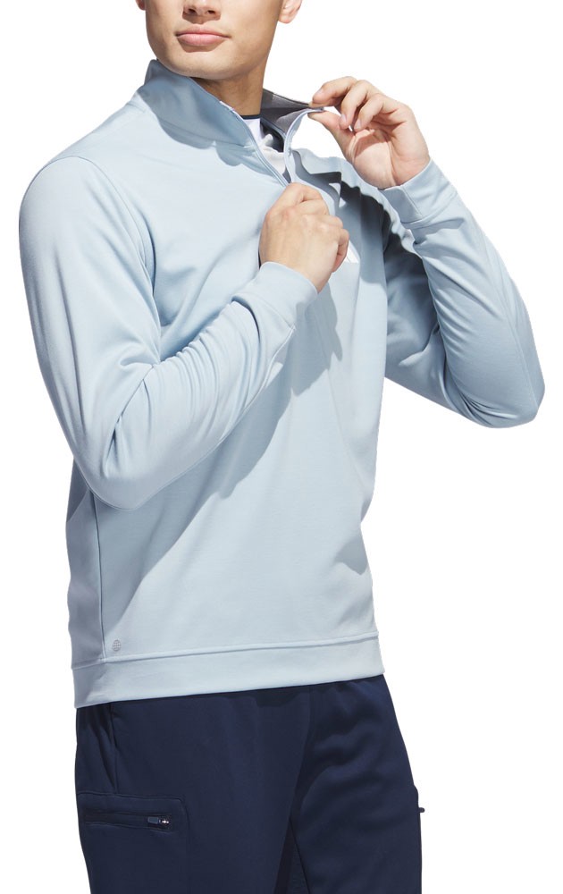 Adidas Eco-Friendly Elevated Quarter-Zip Golf Pullover main image 1