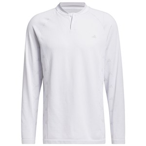 adidas Mens Ultimate 365 Tour Primeknit Long Sleeve Polo Shirt