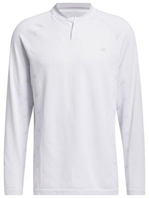 adidas Mens Ultimate 365 Tour Primeknit Long Sleeve Polo Shirt