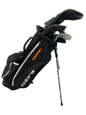Cobra Mens Fly XL 11-Pc Golf Package Set (Steel/Graphite)