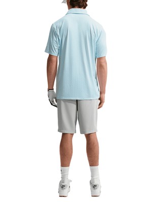 Nike Mens Dri-Fit Velocity Vertical Print Short Sleeve  Polo Shirt
