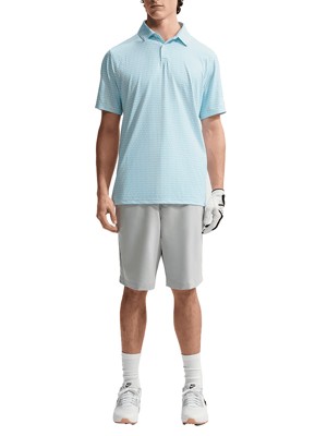 Nike Mens Dri-Fit Velocity Vertical Print Short Sleeve  Polo Shirt