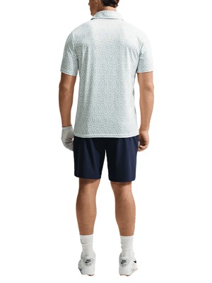 Nike Mens Dri-Fit Velocity Micro Print Short Sleeve Polo Shirt