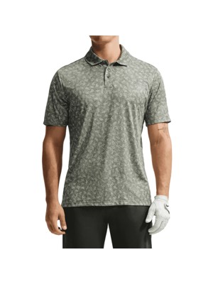 Nike Mens Par Dri-Fit Grass Shoe Short Sleeve Polo Shirt - SALE