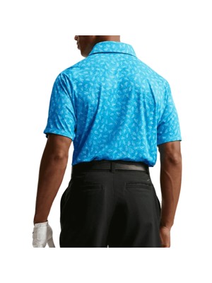 Nike Mens Par Dri-Fit Grass Shoe Short Sleeve Polo Shirt - SALE