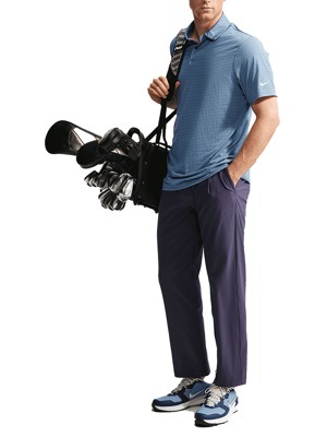 Nike Mens Dri-Fit Velocity Divot Tool Print Polo Shirt
