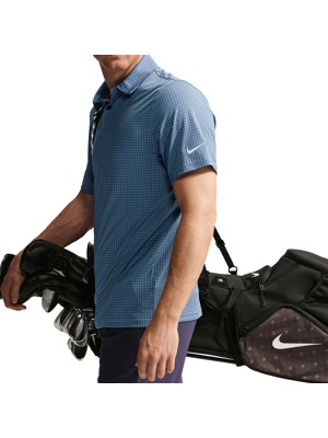 Nike Mens Dri-Fit Velocity Divot Tool Print Polo Shirt