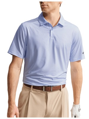 Nike Mens Dri-Fit Velocity Divot Tool Print Polo Shirt