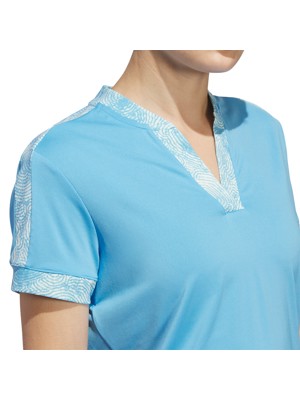 adidas Ladies Ultimate365 Printed Polo Shirt