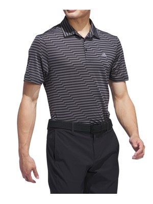 adidas Mens Ultimate 365 Mesh Print Polo Shirt