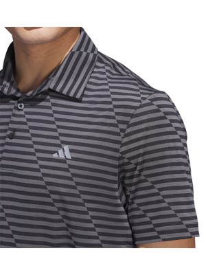 adidas Mens Ultimate 365 Mesh Print Polo Shirt