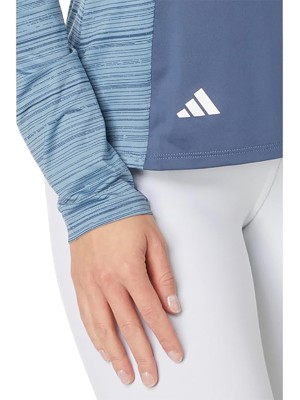 adidas Ladies Ultimate365 Quarter-Zip Mock Pullover