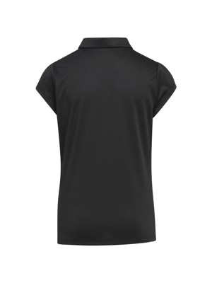 adidas Girls Performance Cap Sleeve Polo Shirt