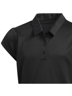 adidas Girls Performance Cap Sleeve Polo Shirt