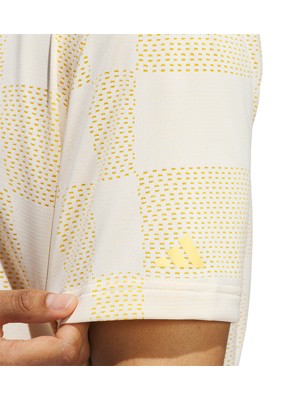 adidas Mens Textured Polo Shirt