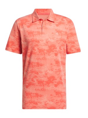 adidas Mens Go-To Printed Mesh 24 Polo Shirt