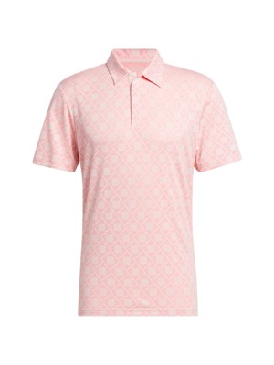 adidas Mens Ultimate365 Tour HEAT.RDY Jacquard Polo Shirt