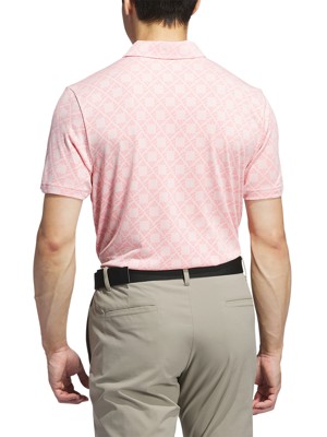 adidas Mens Ultimate365 Tour HEAT.RDY Jacquard Polo Shirt