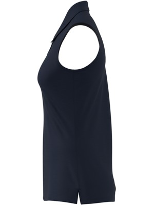 adidas Ladies Solid Ottoman Sleeveless Polo Shirt