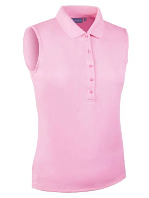 Glenmuir Ladies Jenna Sleeveless Polo Shirt