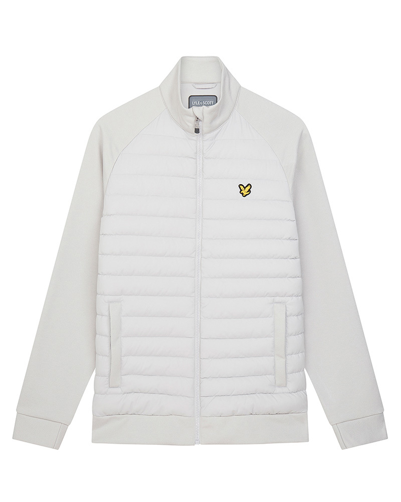 Lyle and Scott Mens Quilted Fleece Jacket