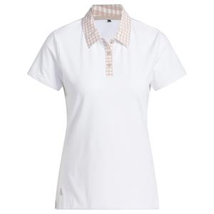 adidas Ladies Ultimate365 Gingham Polo Shirt