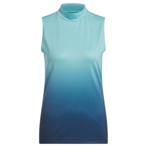 adidas Ladies Ultimate365 Gradient Sleeveless Mock Neck Top