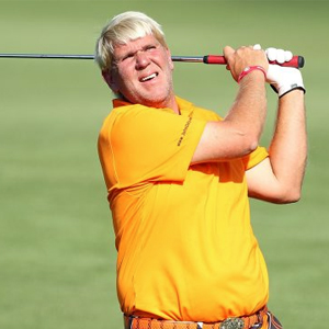 John Daly Drives the Ball Out of a Woman’s Mouth